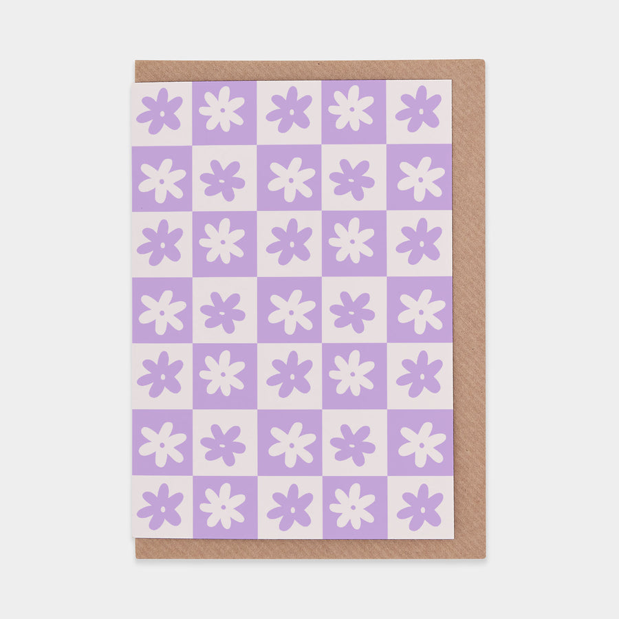 Celeste - Lavender Greetings Card