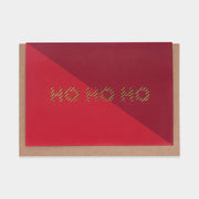 Ho Ho Ho Christmas Card - Evermade