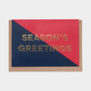 Season's Greetings Christmas Card - Evermade