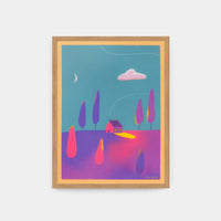 Light in The Night Art Print– Evermade