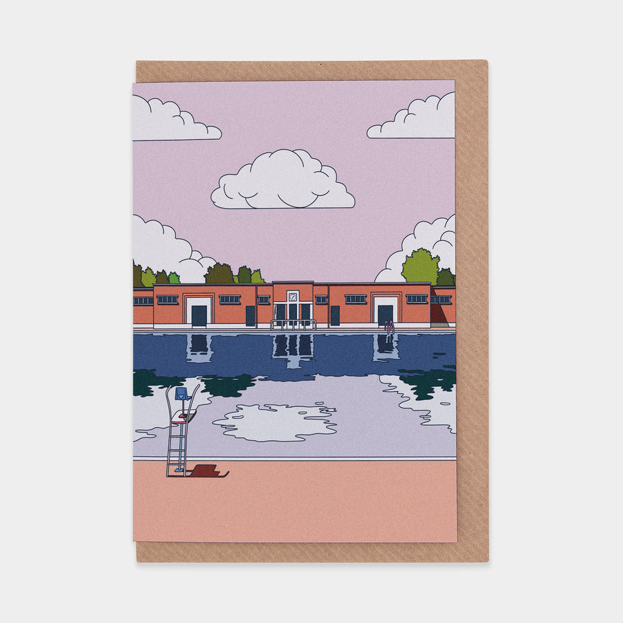 Lido I Greetings Card by Ana Popescu