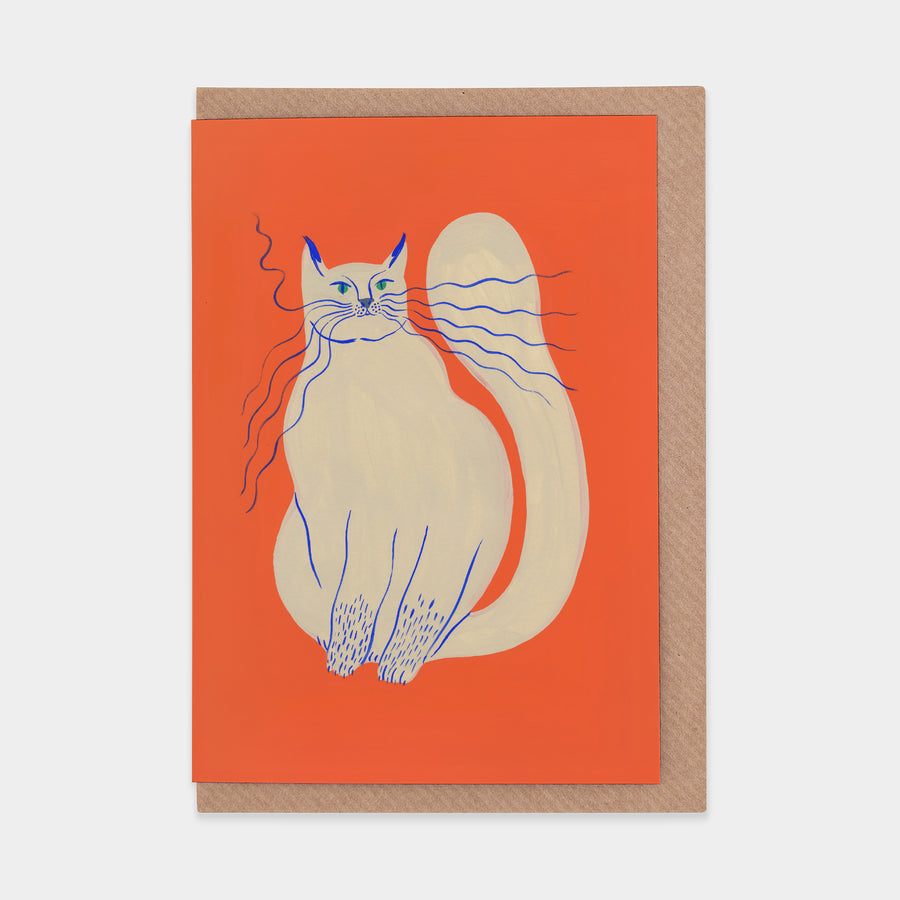 Alphonse Greetings Card by Agathe Singer