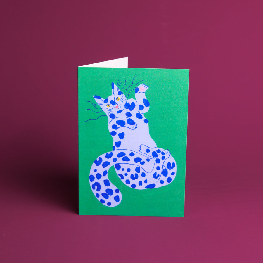 Mimille Greetings Card by Agathe Singer