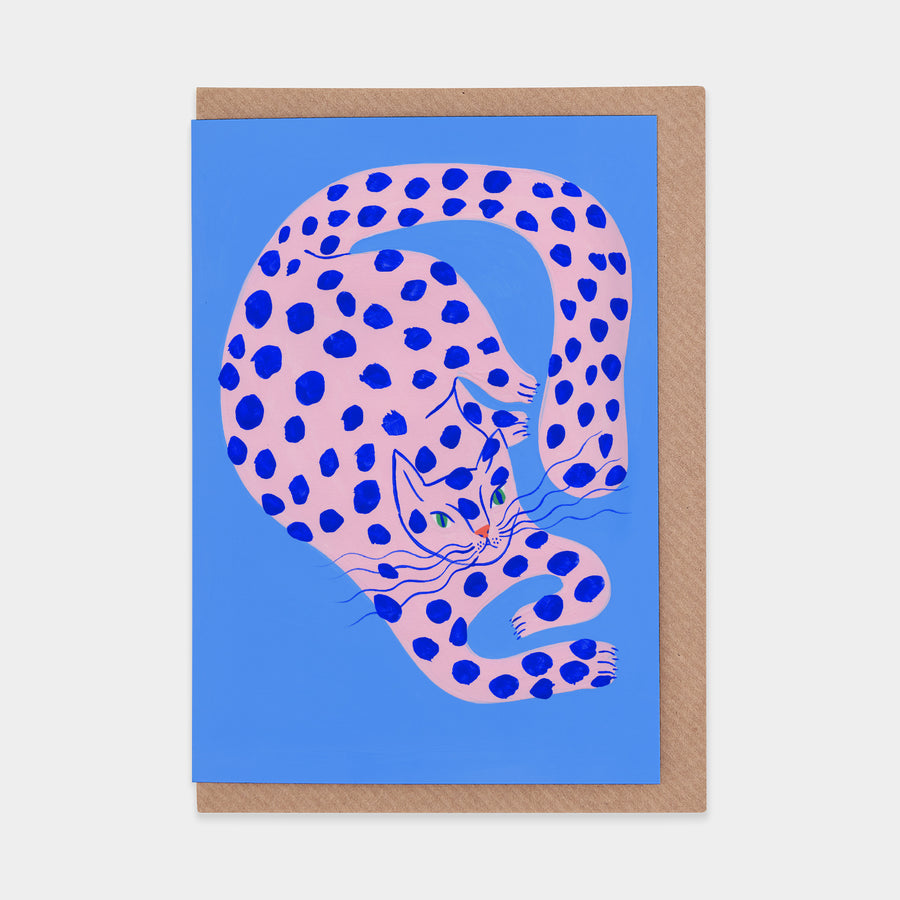 Cosmic Greetings Card by Agathe Singer