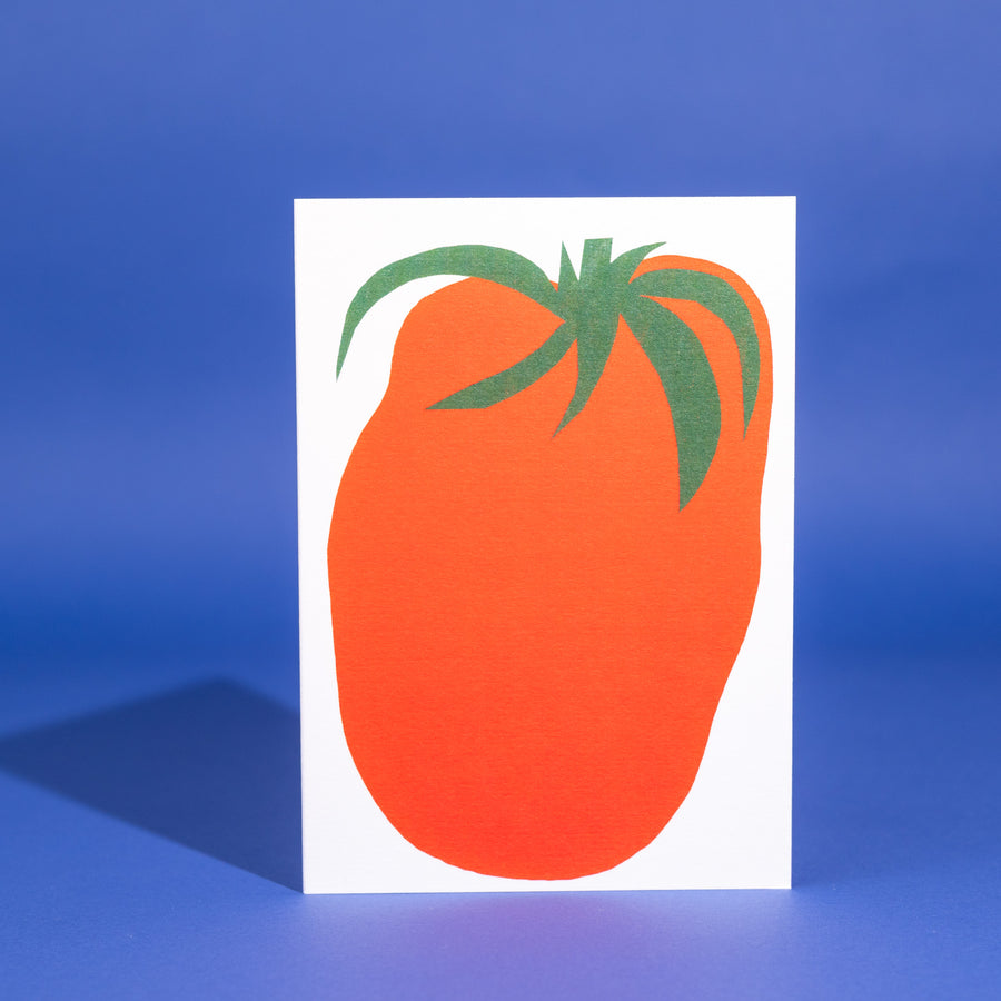 Big Tomato Greetings Card by Marcello Velho