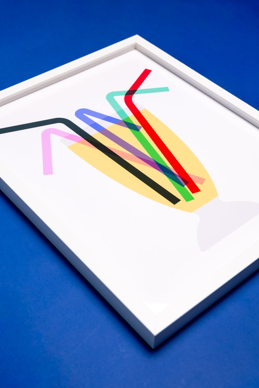 Straws Art Print by Giacomo Bagnara