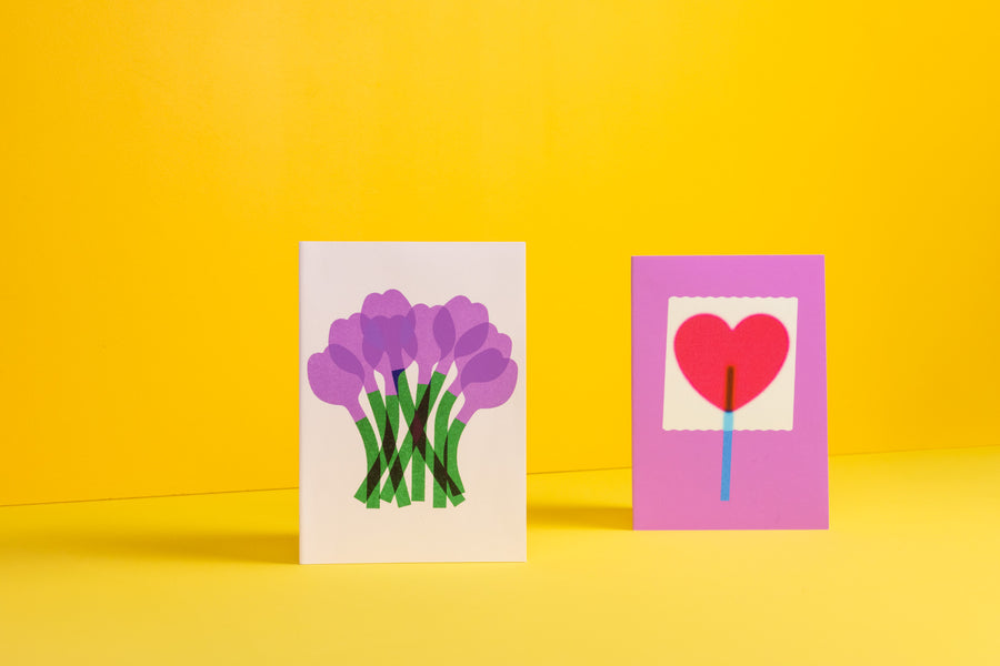 Spring Greetings Card by Giacomo Bagnara