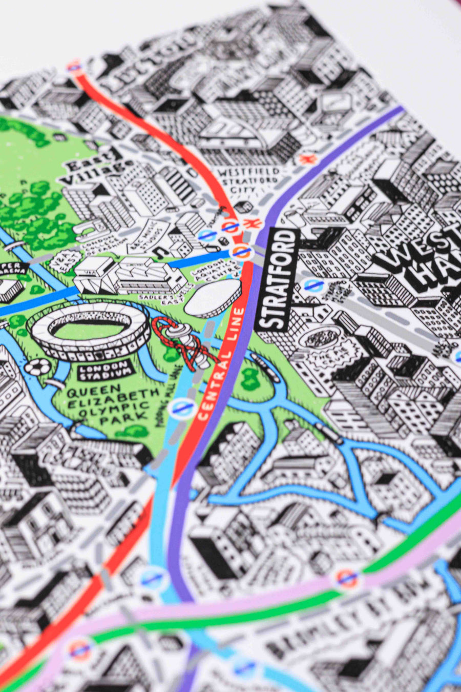 Hand Drawn Map of London 2026 Edition