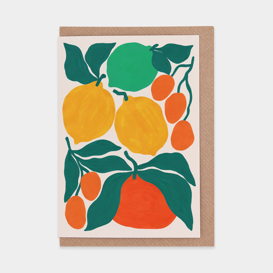 Citrus Greetings Card