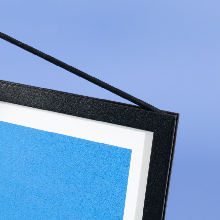 Black Aluminium Hanging Frame