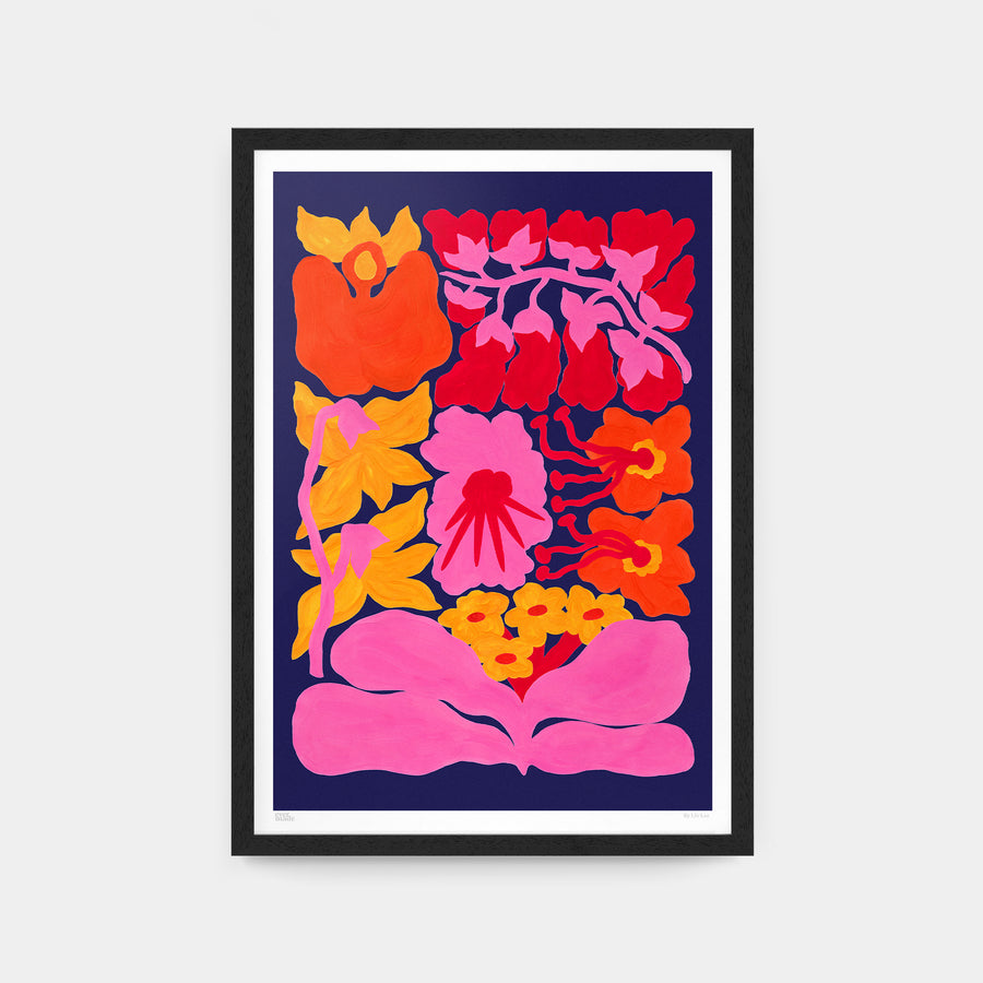 Orchids of the Amazon Art Print by Liv Lee