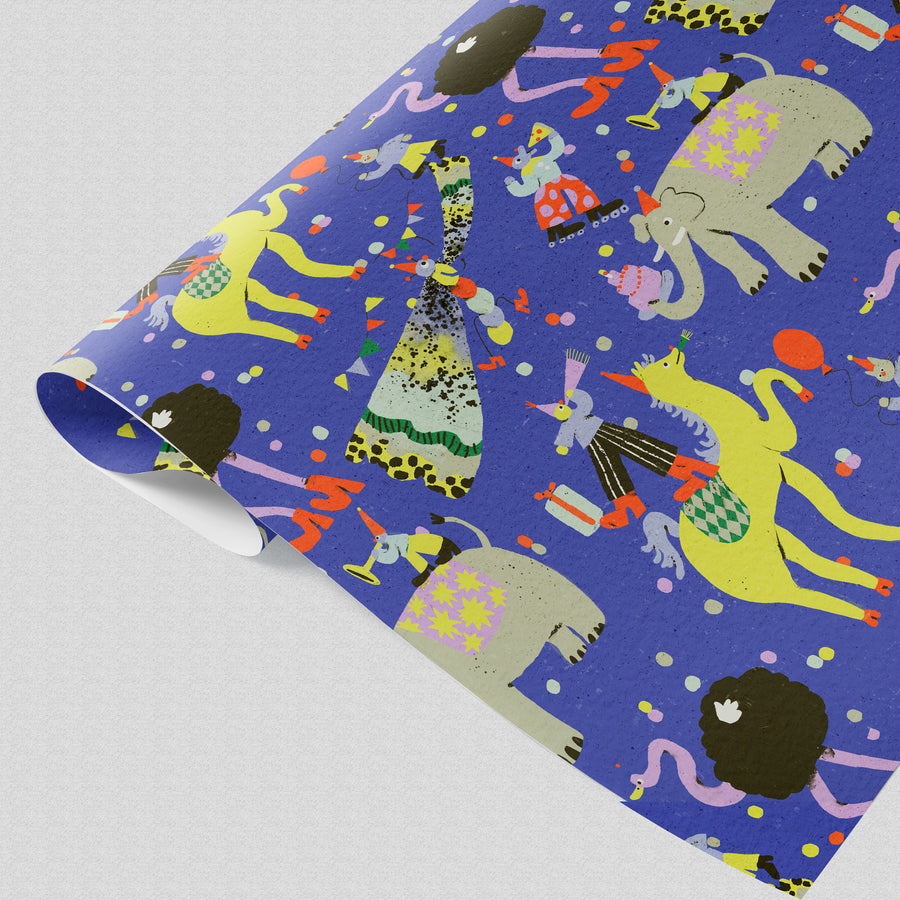Party Gift Wrap by Zsófia Győrfi