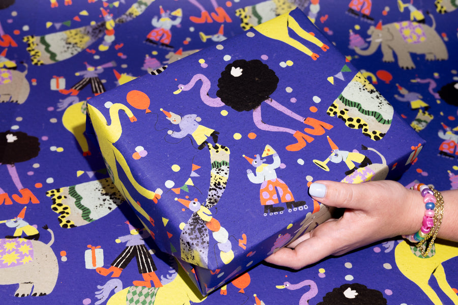Party Gift Wrap by Zsófia Győrfi