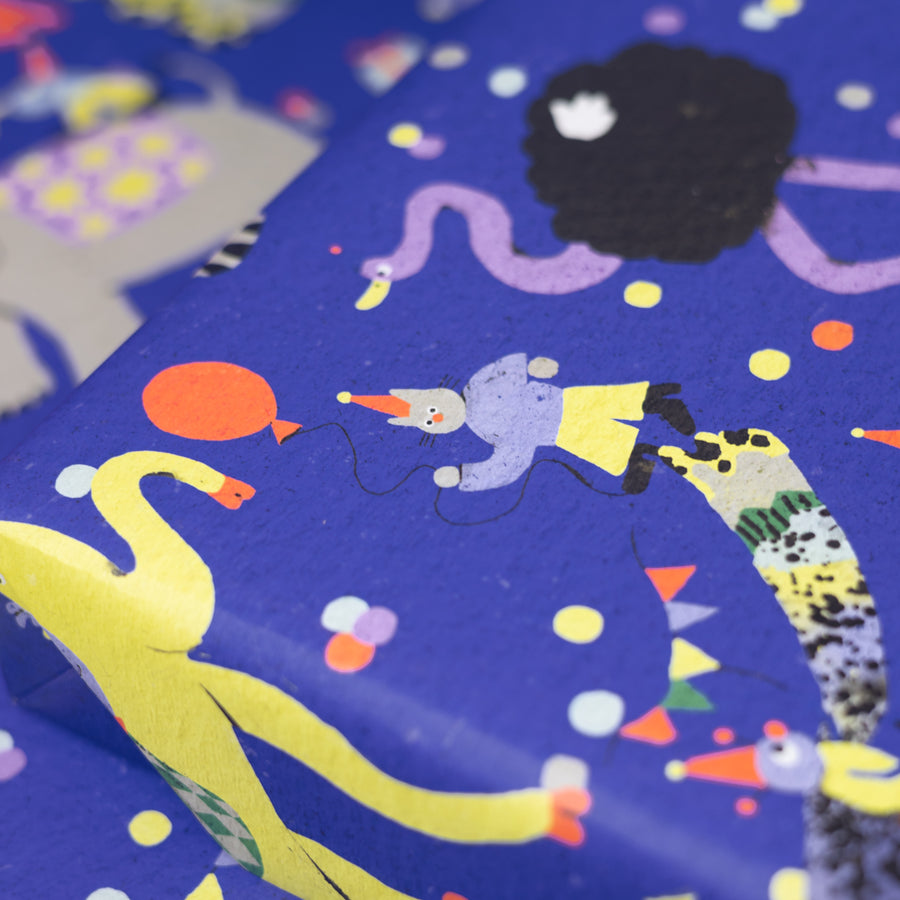 Party Gift Wrap by Zsófia Győrfi
