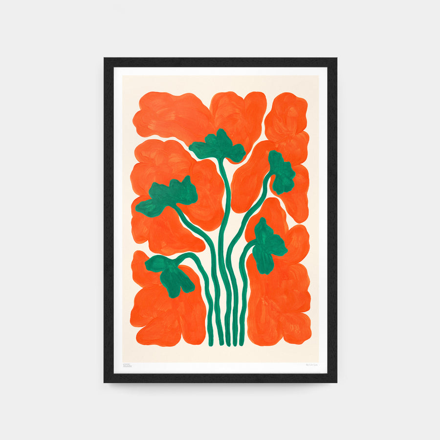 Poppies Art Print by Liv Lee