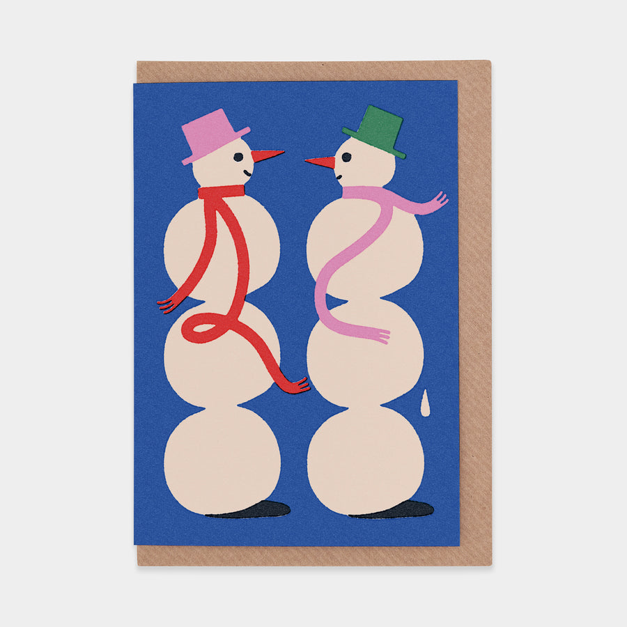 Snow Friends Christmas Card by Sue Doeksen