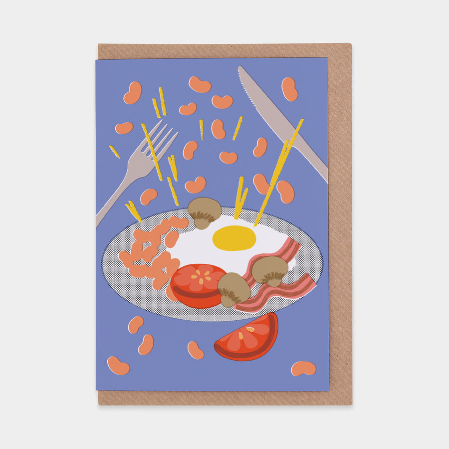 Breakfast Greetings Card