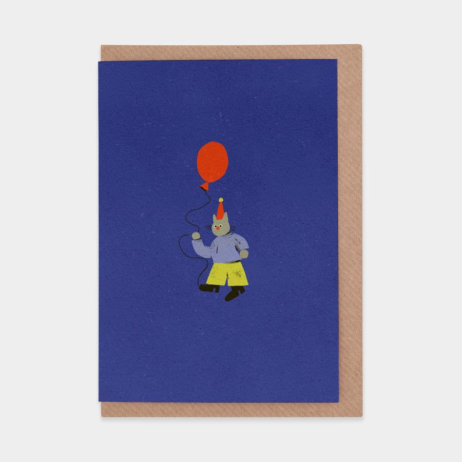 Party Greetings Card by Zsófia Győrfi