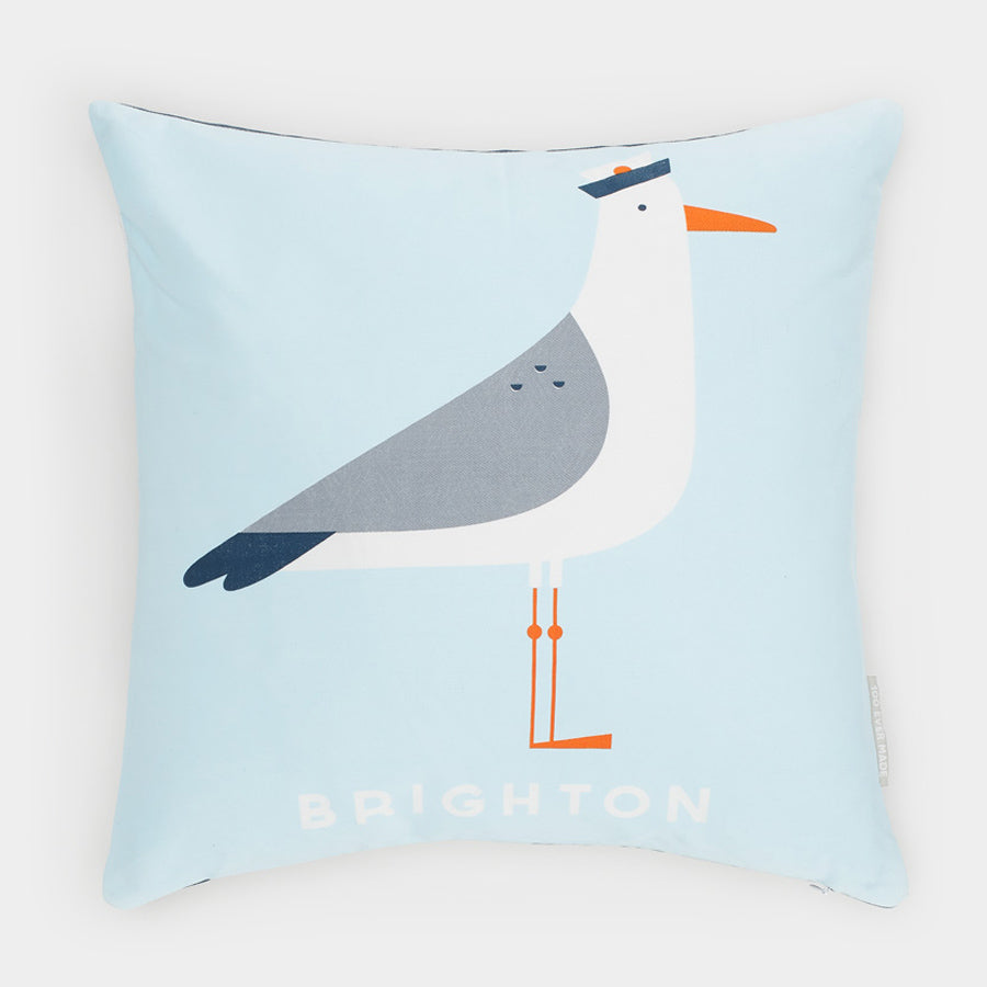 Brighton Seagull Cushion - Evermade