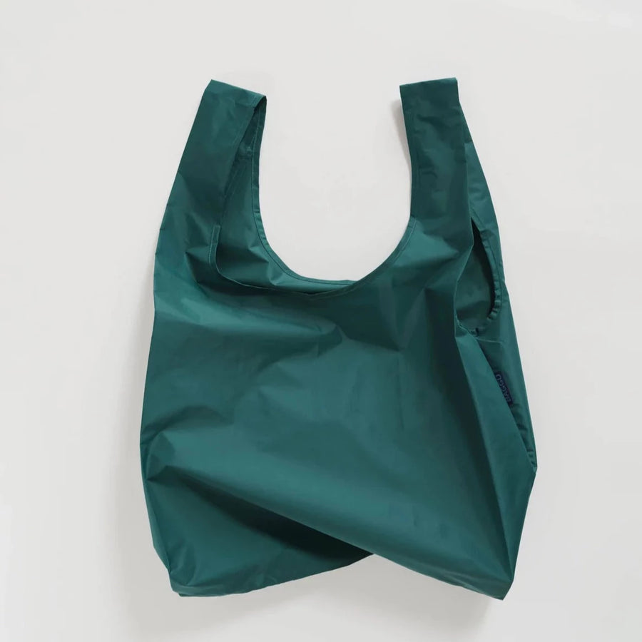 Standard Baggu Malachite Green Reusable Bag