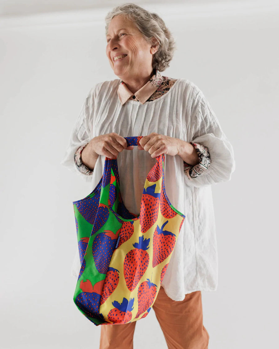 Baggu Bag Standard - Electric Strawberry Mix