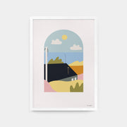 Marzia art print Mai Accents Camber Sands UK