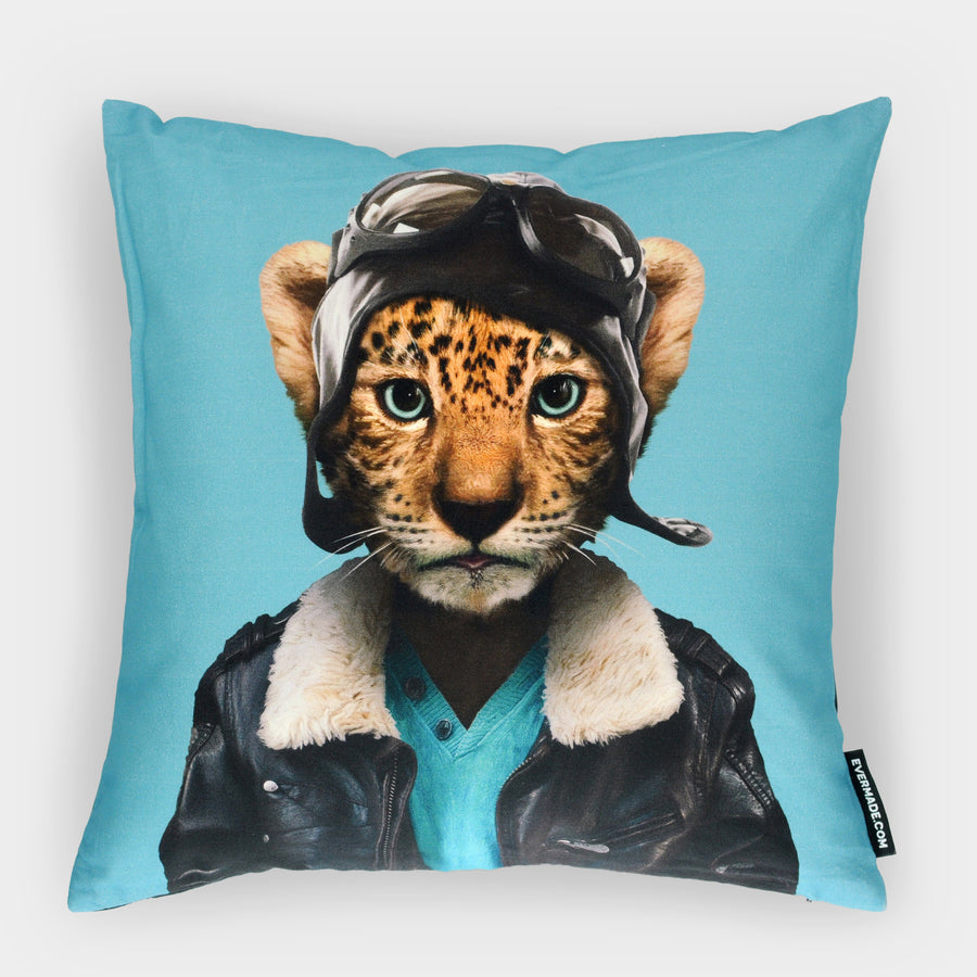 Leopard Cub Cushion - Evermade