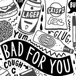 Bad For You - Mens T-shirt - Evermade