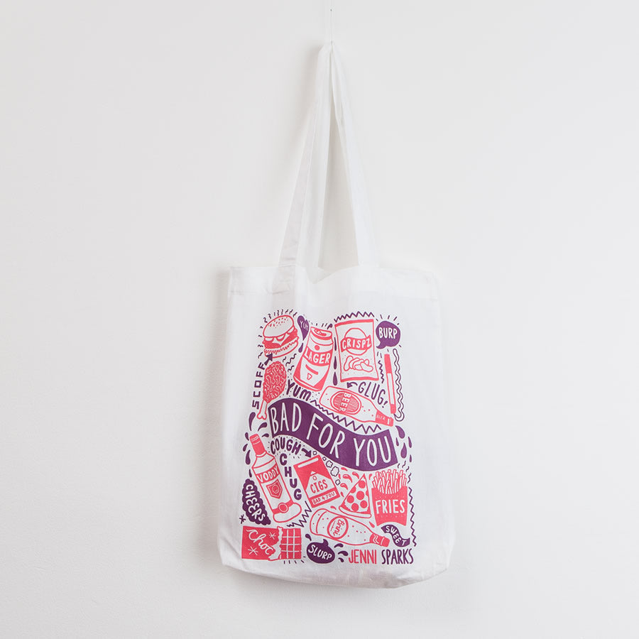 Bad For You - Tote Bag - Evermade