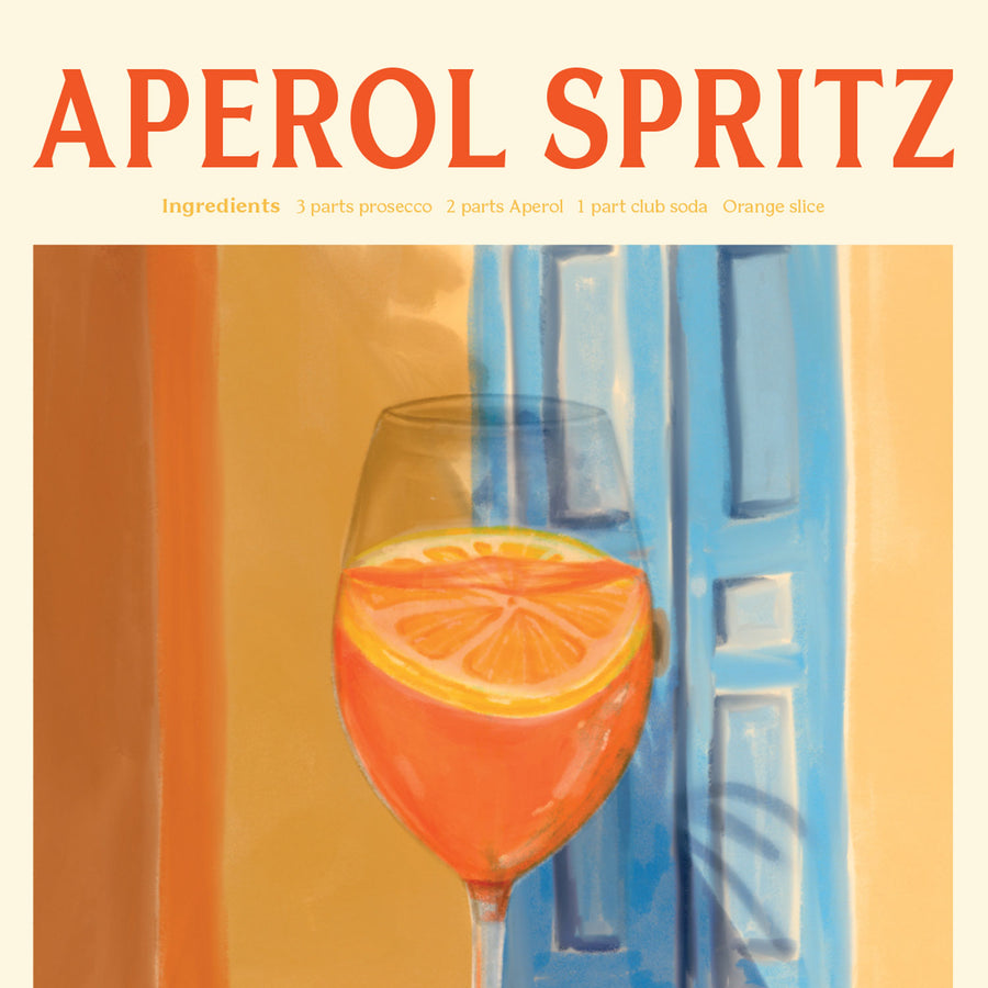 Aperol Spritz Greetings Card
