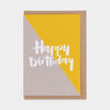 Happy Birthday Kraft (Yellow) - Evermade