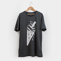 Tシャツ・カットソー LMC SOFT ICE CREAM TEE black 0LM45STS702BLK ソフトアイスクリームTシャツ ブラック - LMC | 60% - アジア