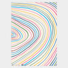 Sideways Rainbow No. 5 Gift Wrap by Kelly Knaga