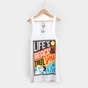 Life's A Beach - Womens Vest - Evermade