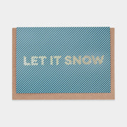 Let it Snow Christmas Card - Evermade