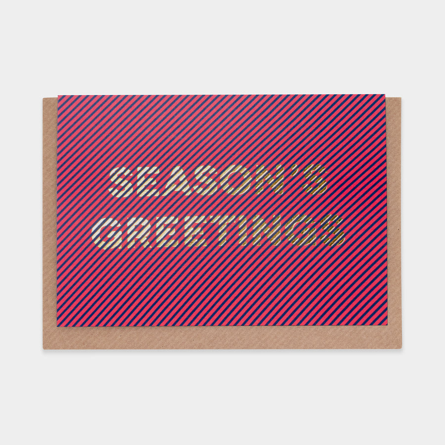 Season's Greetings Christmas Card - Evermade