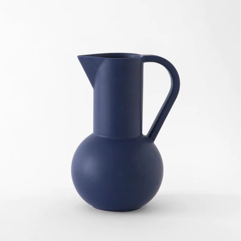 Strøm Ceramic Large Jug - Blue