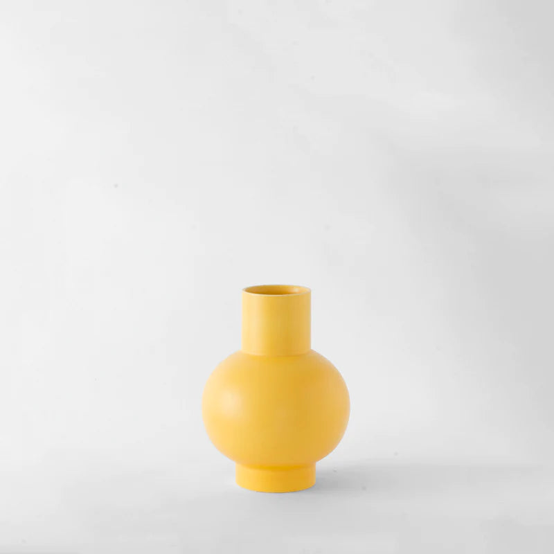 Strøm Ceramic Small Vase - Freesia Yellow