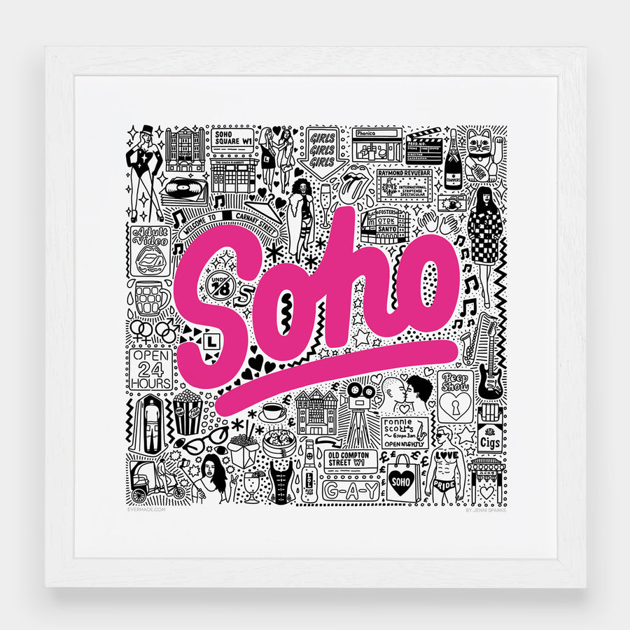 Soho Hometown Print - Evermade