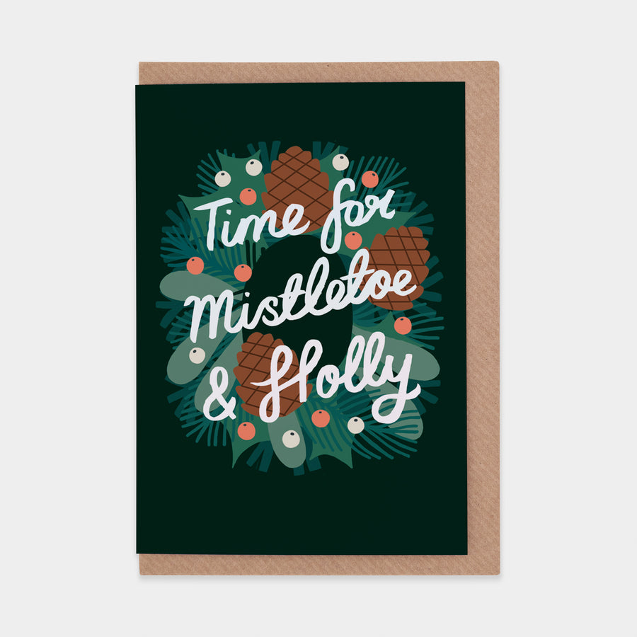 Time For Mistletoe & Holly - Evermade