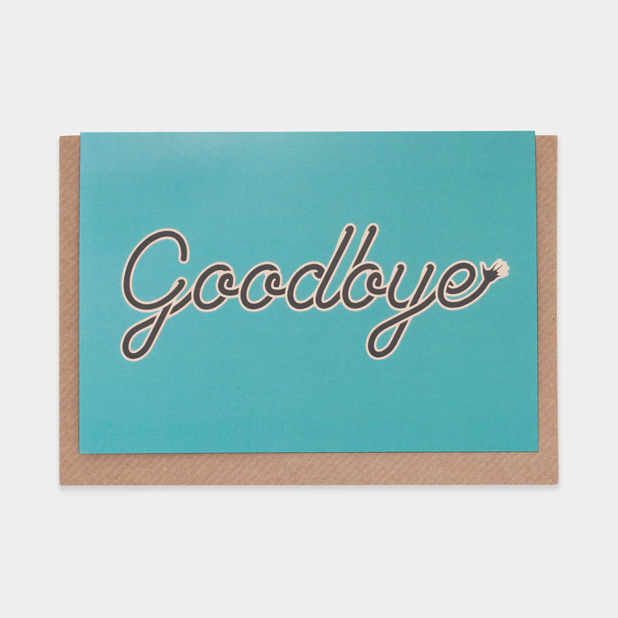Wave Goodbye Card Waving Goodbye– Evermade