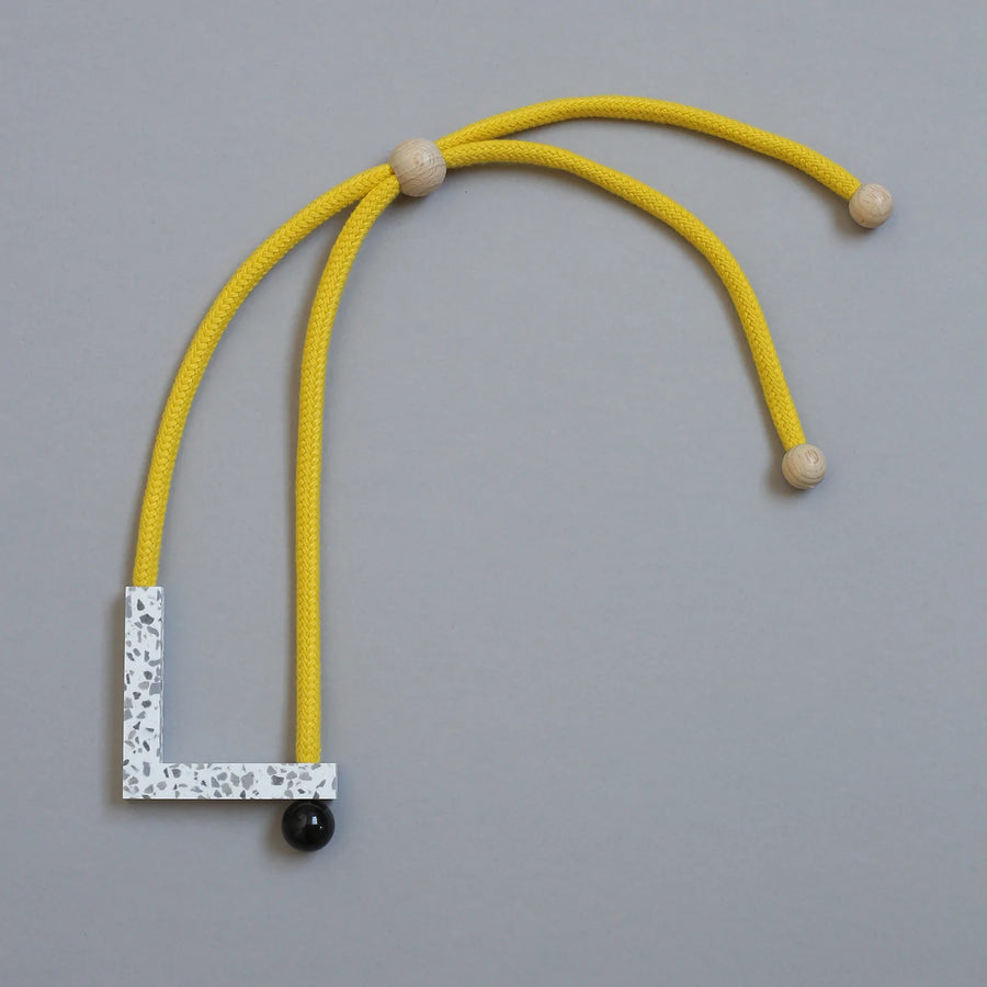 Lo (yellow rope) Necklace