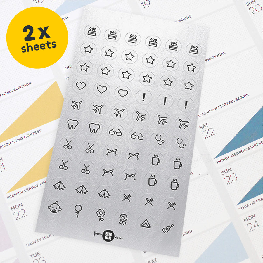 Additional Planner Stickers - Evermade
