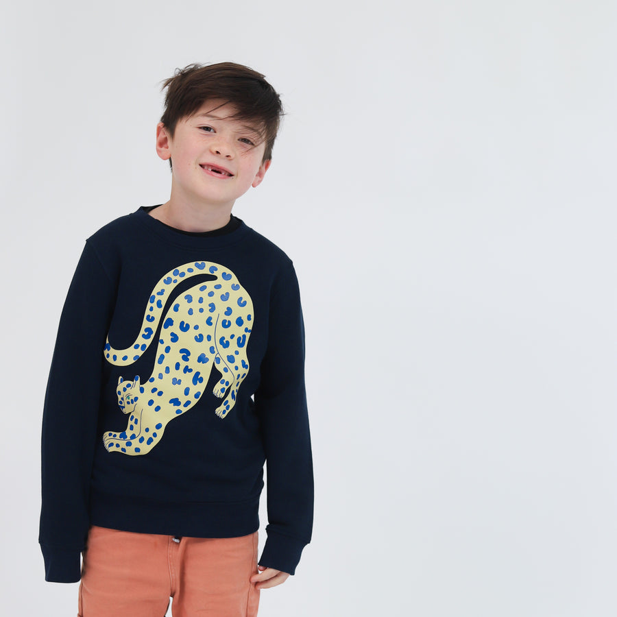 Amur Leopard Kids Sweatshirt - Evermade